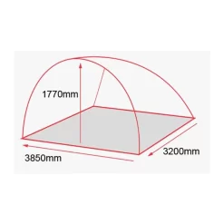 BIVVY TRAKKER TEMPEST 200 SHELTER - 2 PLACES -Trakker bivvy trakker tempest 200 shelter 2 places z 2059 205923 7